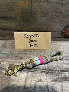 ELBBUDEN´s ELBshieter : Schlüßelanhänger in Seil COYOTE mit Bonsche wickel *madhouse*