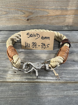 ELBBUDEN´s *SAND mit Leder TEAK*