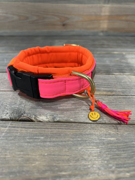 SOFTY komplett in NEO ORANGE mit NEO PINK und Gum in Bicolor NEO O/PINK