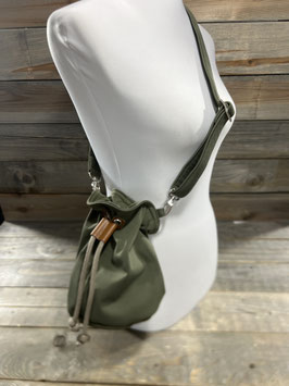 ELBBUDEN´s ELBBODY Tasche in SOFTSHELL LIGHT OLIV
