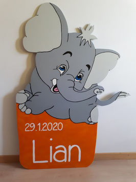 Nr.51 Elefant Tapsi Variante orange