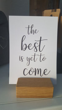 Art Card Halter Holz