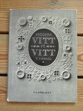 Brodera vitt på vitt /　 白に白刺繍