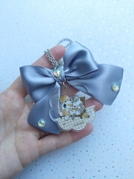 Collier Ribbon Kittens