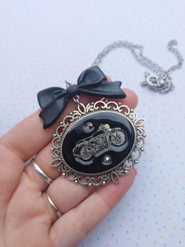 Collier Black Biker