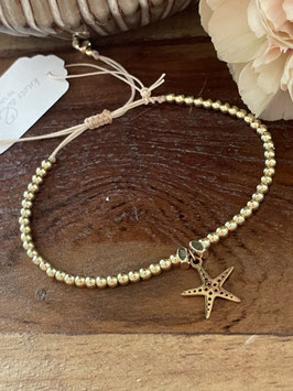 Armband "Gold & Silber" - Seestern