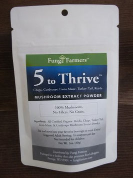 5 to Thrive Mushroom Powder Extract