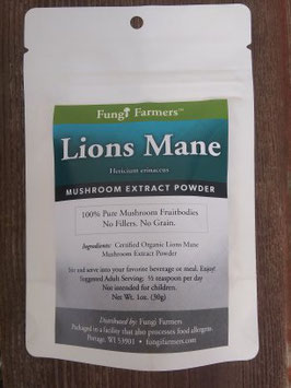 Lions Mane Mushroom Powder Extract