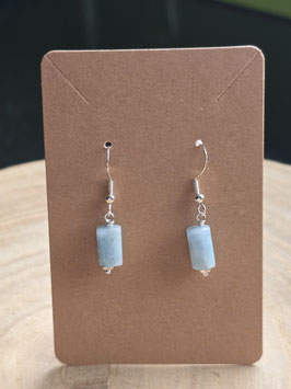 Aquamarin Ohrhänger 925 Silber