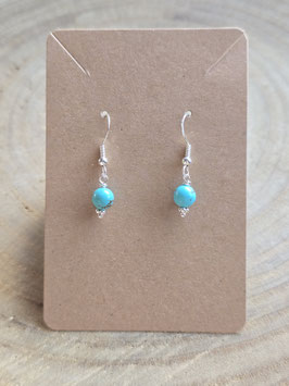 Türkis Ohrhänger aus 925 Silber