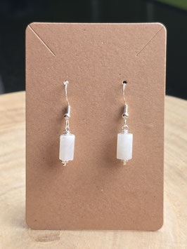 Mondstein Ohrhänger 925 Silber