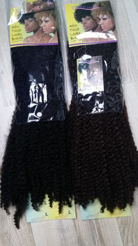 Afro Twists Locks Braids Hair