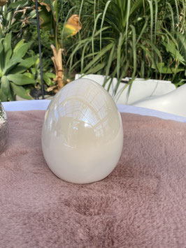 Großes Keramik-Ei, ca. 15 cm hoch, zum Aufstellen