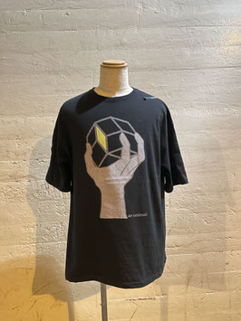 GRABBING  BIG  TEE（BLACK）