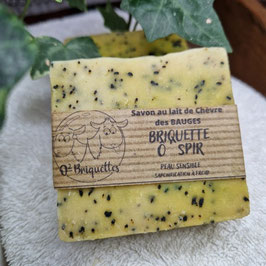 SAVON AU LAIT DE CHèVRE : BRIQUETTE Ô SPIR