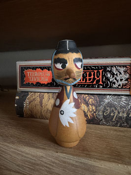 Figurine japonaise vintage - Petit Tengu gardien des montagnes