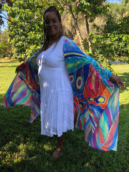 Full Butterfly Robe - one size fits all, hand washable