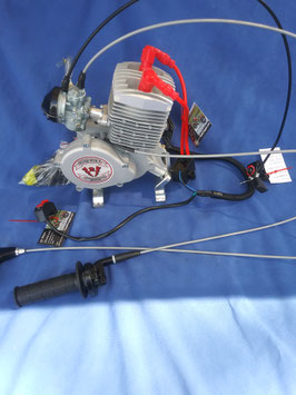 FOR 66/80CC ONLY - "V" TWIN  style - HIGH Compression DUAL Fire  HEAD & Ignition system