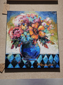 Original Ölbild "Stillleben II", Slava Posudevsky