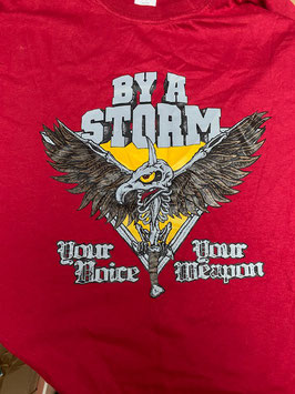 T-Shirt - By A Storm - Logo - Front - Größe XL