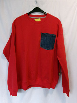Sweater met jeanszak - TU22-0646
