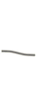 Rail flexible avec crémaillère 222mm   N 1/160   Réf: 9119 FLEISCHMANN