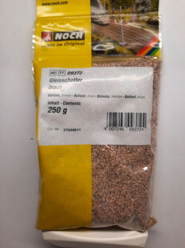 Ballast brun, 250 g  HO 1/87  réf: 09372  NOCH