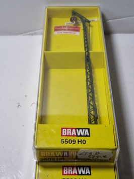 lampadaire état neuf    HO 1/87    Réf: 5509   BRAWA   LT3D-547