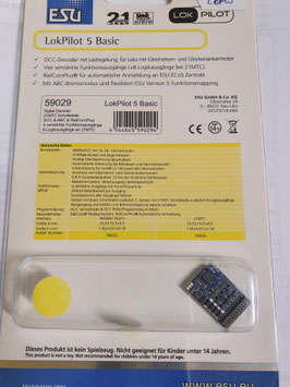 décodeur lokpilot V 5 basic  DCC 21 MTC   Réf: 59029    ESU