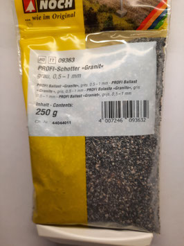 PROFI Ballast  "Granite" gris, 250 g  HO 1/87  Réf: 09363  NOCH