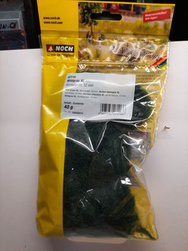 Herbes sauvages " gras master "     vert foncé, 12 mm   HO 1/87  Réf: 07116 NOCH