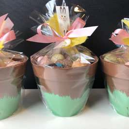 Chocolade bloempotje