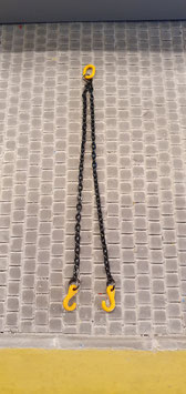 2 String lifting chains, yellow