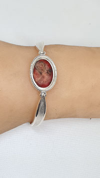 Bracelet de montre en argent massif ! transformé