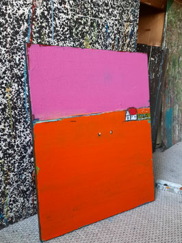 50 x 40 cm - Dorfleben