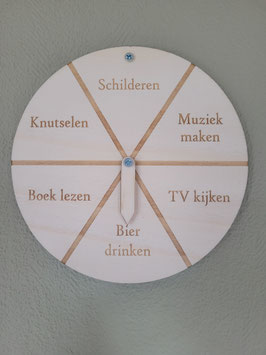 Grappig dagbestedingsbord