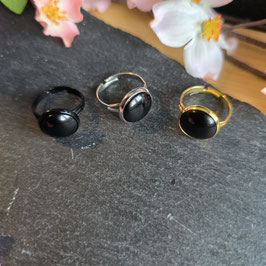 Ring rund schwarz