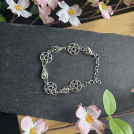 Armband Pentagramm/Fledermaus
