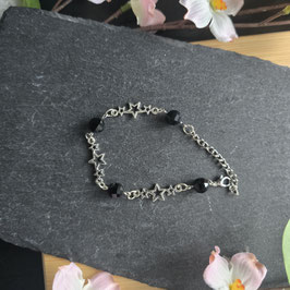 Armband Star schwarz