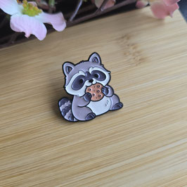 Pin Waschbär Cookie
