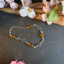 Armband Star gelb