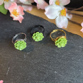 Ring Blume Grün
