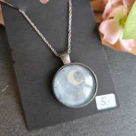 Kette mit Nachthimmel Anhänger