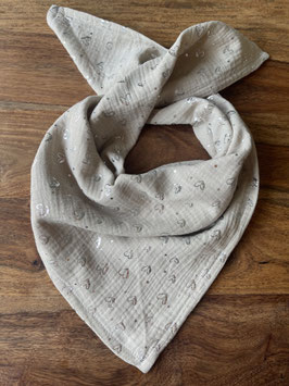 Midi - Sand silber Herzen