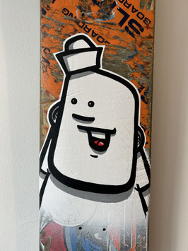 Skateboard: "used 7"