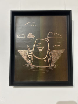 Kupferbild Bleistift