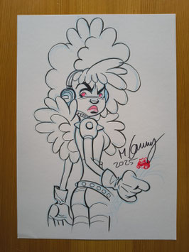 Original Art aus hope "Agentin / zweifarbig"