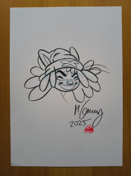 Original Art aus hope "hope Kopfbild/ SW"