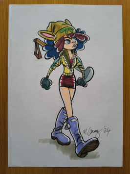 Original Art aus hope "hope laufend / Farbig"