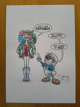 Original Art aus hope "Totoro!"